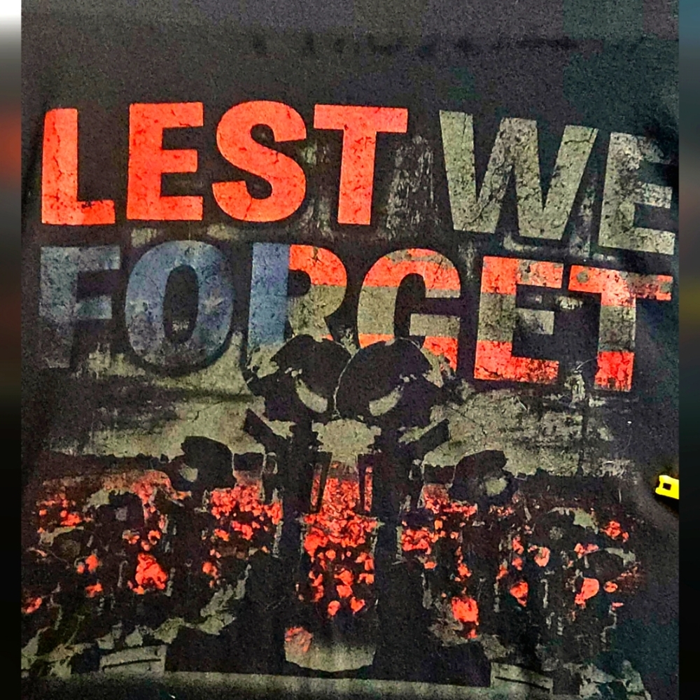 Military - Lest We Forget Design